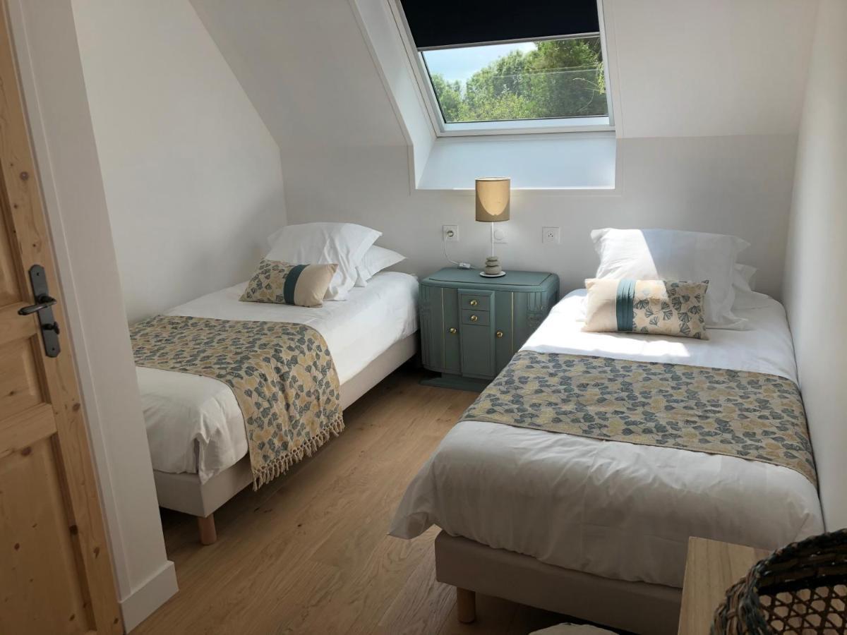 chambre d'hôtes Le Domaine de la Vallée Saint-Martin-de-Varreville Esterno foto